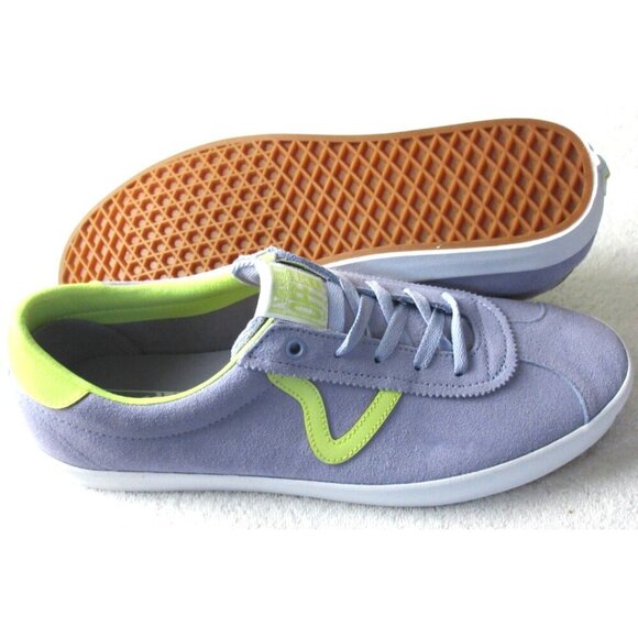 Vans Men's Sport Low Suede Caramella Lavender Purple Green shoes Size 11 NIB - Picture 2 of 5